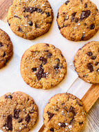 Keto Brown Butter Chocolate Chunk Cookies