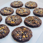 Keto Dark Chocolate Espresso Cookies