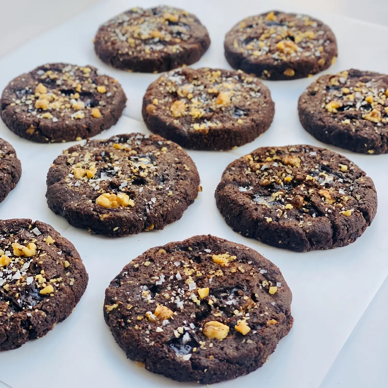 Keto Dark Chocolate Espresso Cookies