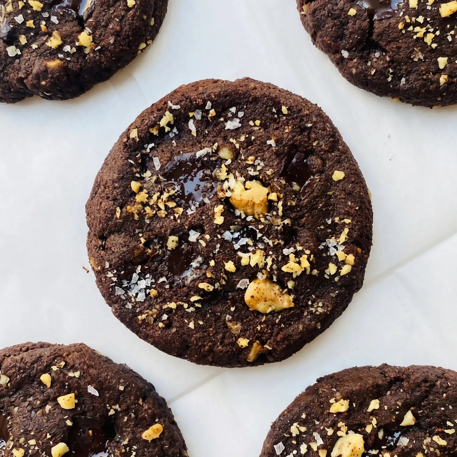 Keto Dark Chocolate Espresso Cookies