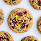 Keto Pistachio Rose Cookies