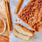 Keto Cinnamon Swirl Coffee Cake